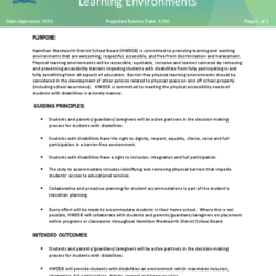 Draft Policy - Barrier-Free Physical Learning Environments thumbnail icon